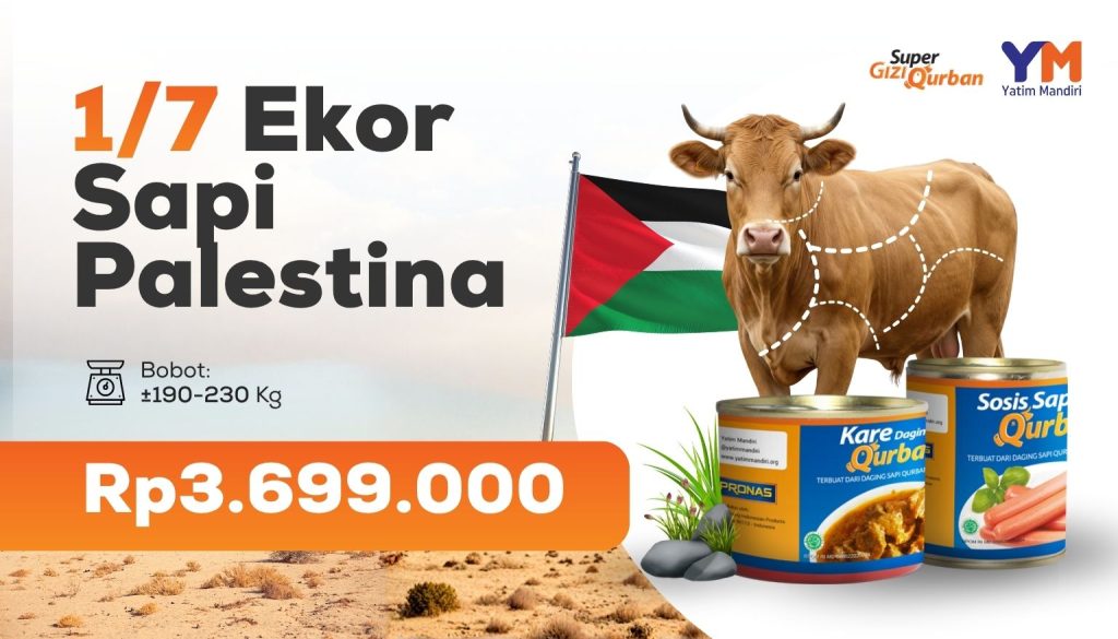 Super Gizi Qurban Sapi Palestina Kolektif