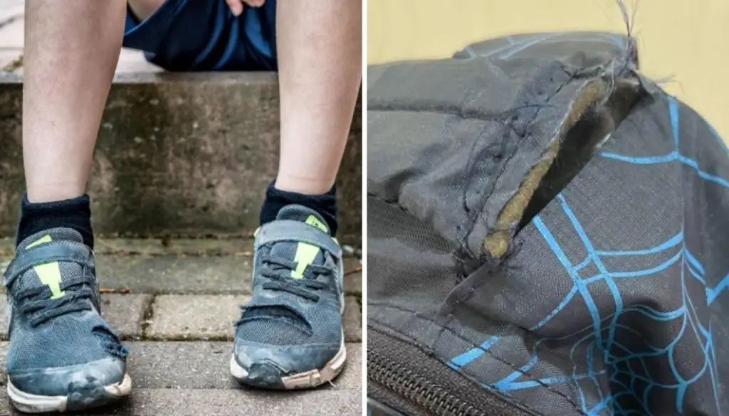Yatim Mandiri ASA - Foto Sepatu Rusak
